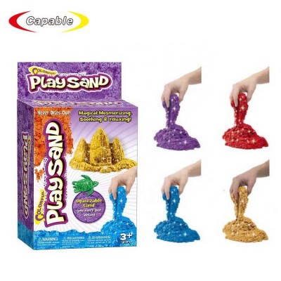 Plastic Accessory Diy Magic Sand Play Toys For Kids