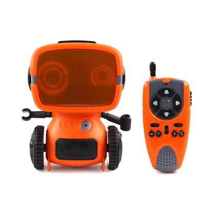 New 2.4G intercom intelligent mini robot toy walking dancing talking programming remote control robot for kids