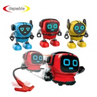 Hot sale amazon christmas wind up toy Stunt Rotate gyro car Battle top robot kit Spinning Top entertainment kid novelty toy gift