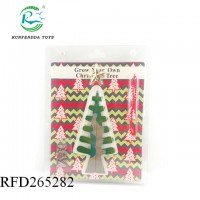 New design mini magic paper growing christmas tree