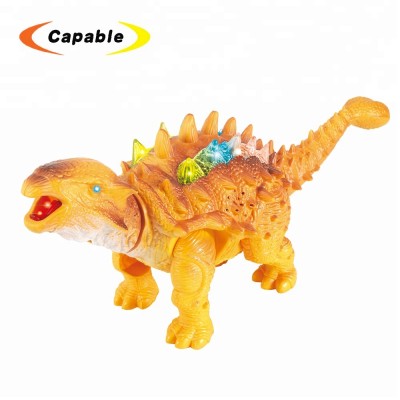 kids plastic high sales battery operated dinosaur toys with eco friendly material