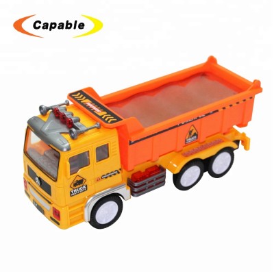 Battery operated 4D flash mini construction truck toy