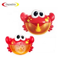 Kids bathroom bubble maker machine bubble crab bath toy bubble machine with music