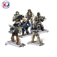 military figures Construction toys   building blocks City series military man XJ-997